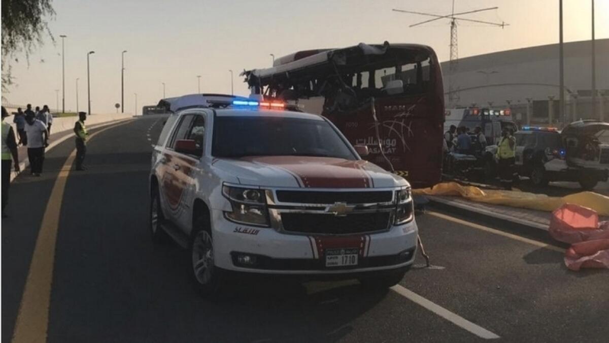 Pakistani victim called family minutes before Dubai bus crash