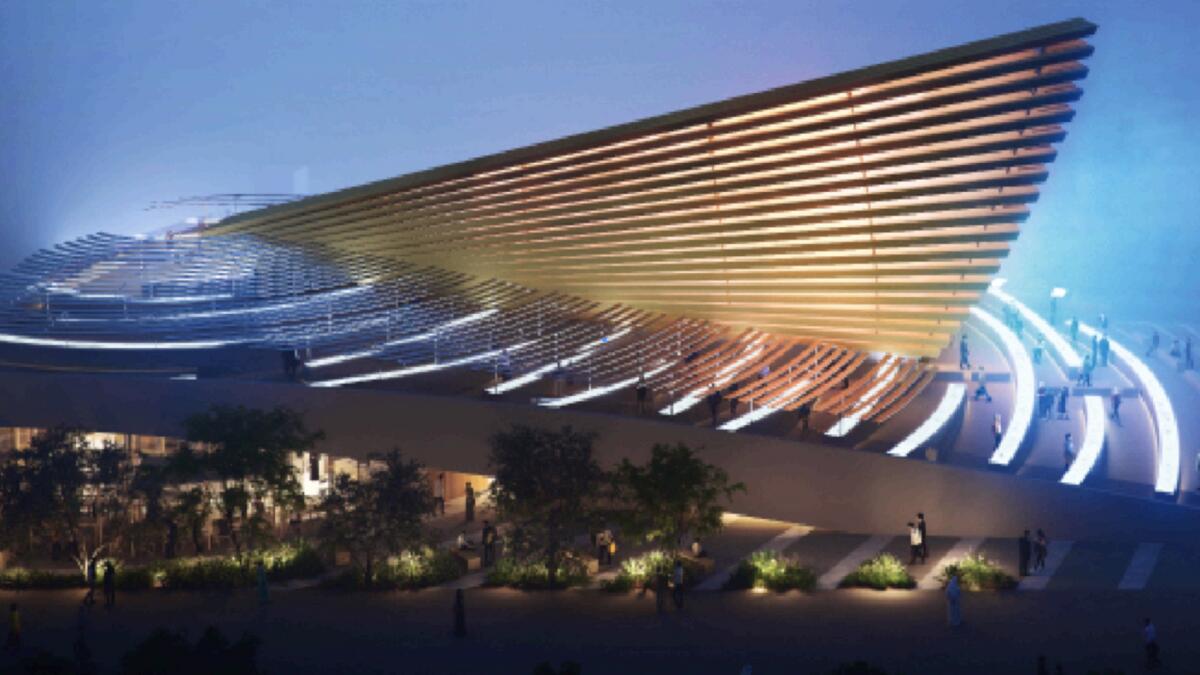 The UK pavilion at Expo 2020 Dubai. — Supplied photo