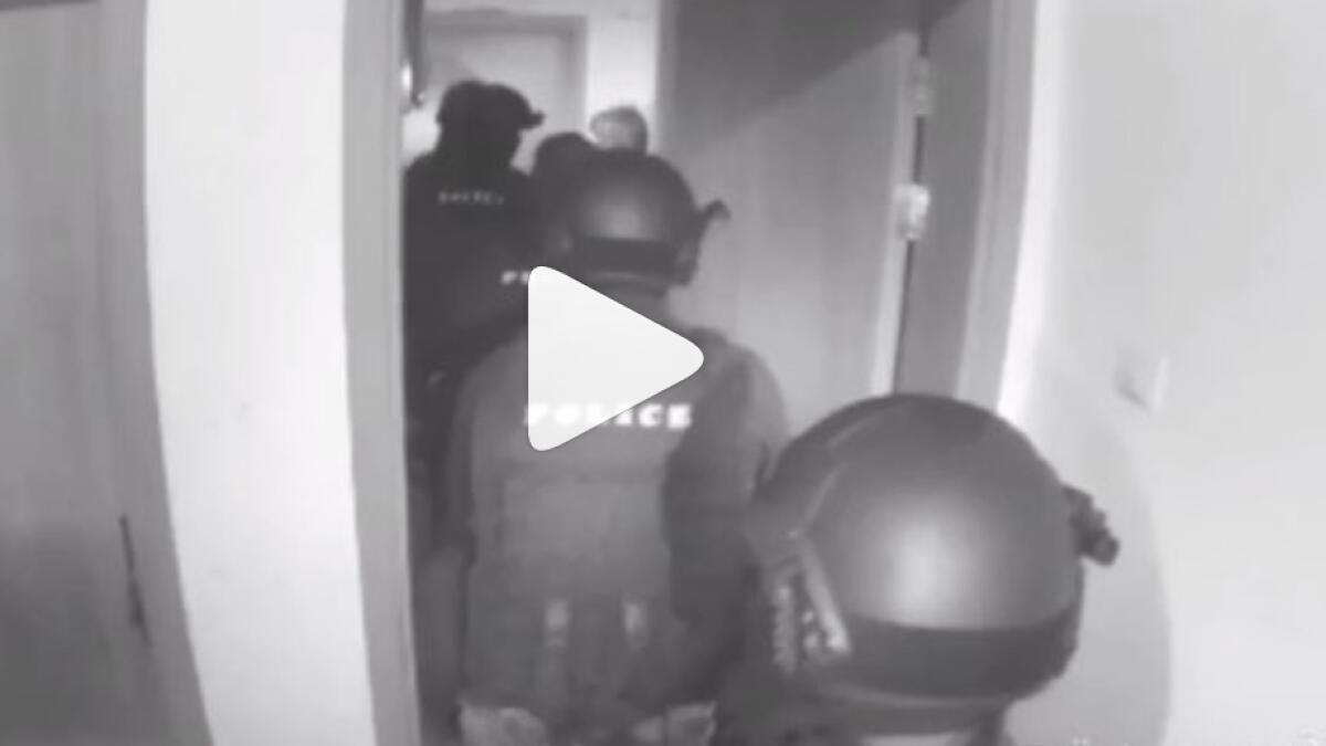 Video: 5-member gang rob Dh2.3m, caught in major UAE raid
