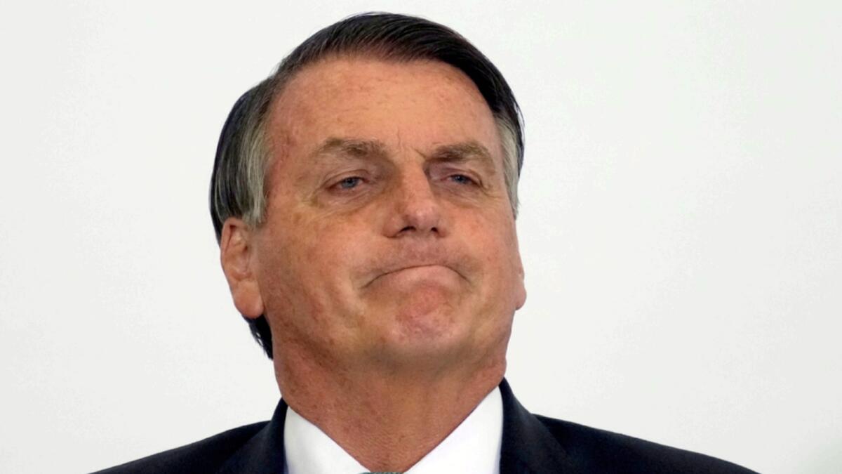 Jair Bolsonaro. — AP