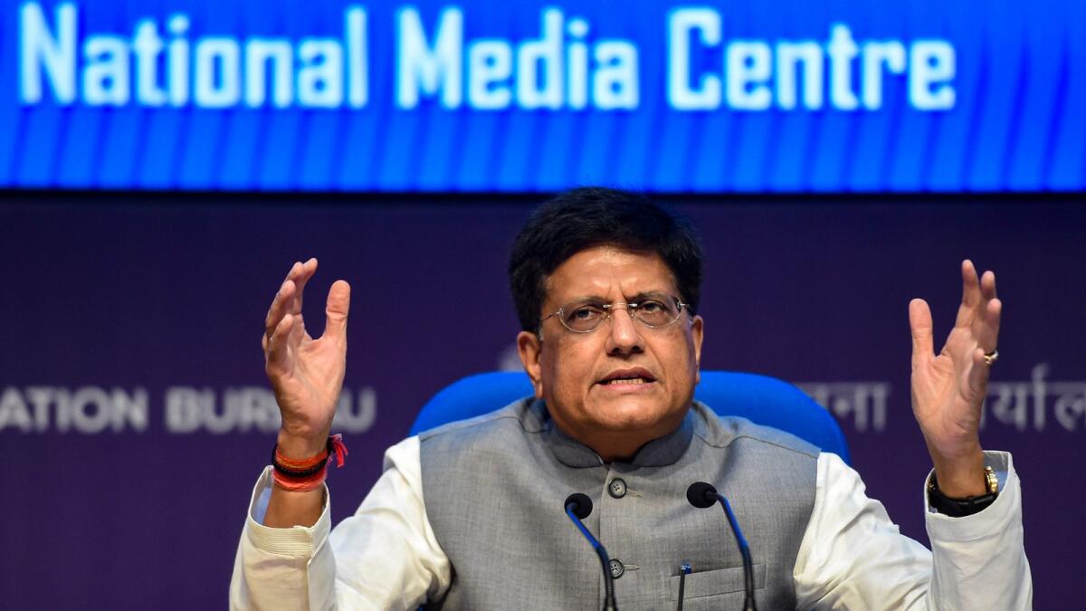 Piyush Goyal the UAE and India are true friends. — PTI file photo