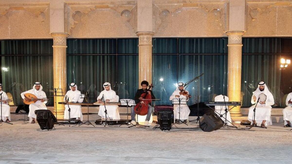 Celebration of Emirati Music on Sharjahs Flag Island