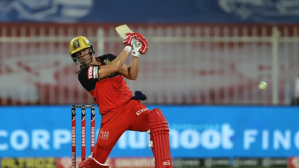 AB de Villiers of Royal Challengers Bangalore plays a shot. (IPL)