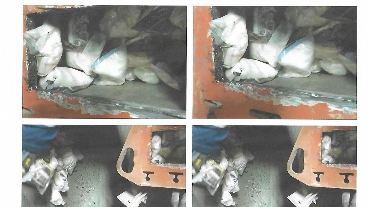 5 smugglers hide 780k narcotic pills inside drilling machine