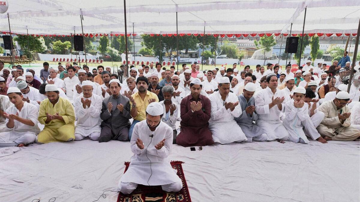 Apart from praying for peace and prosperity of the nation, the Muslims also prayed for peace for the souls who were killed in the stampede near Makkah on Thursday.