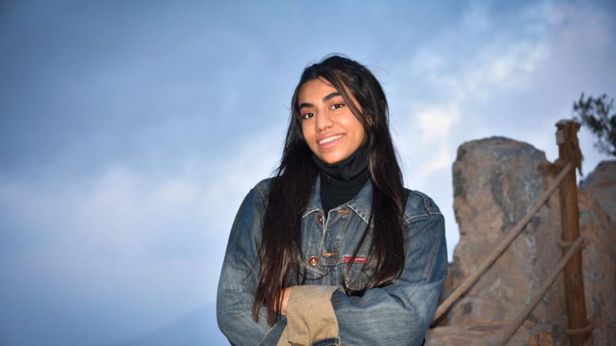 Kinza Khan, first year Public Relations student, Canadian University Dubai