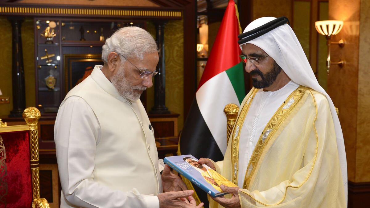 UAE, India reach milestone in relationship