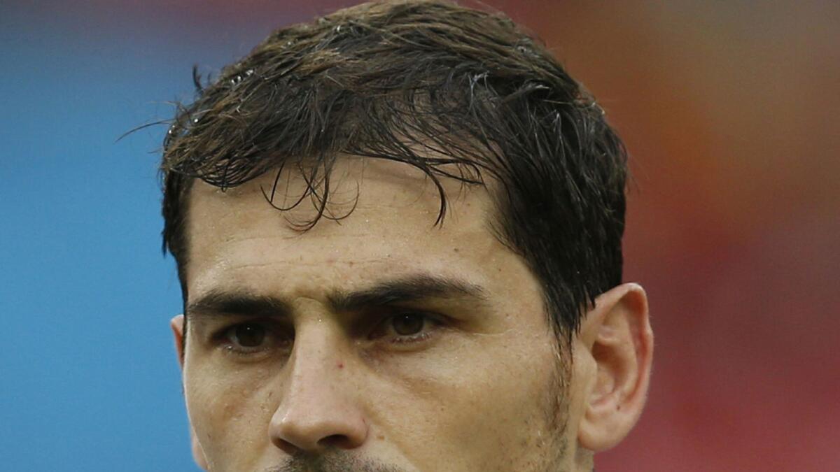 Iker Casillas has confirmed his presence as a speaker for this year’s Dubai International Sports Conference.— Supplied photo