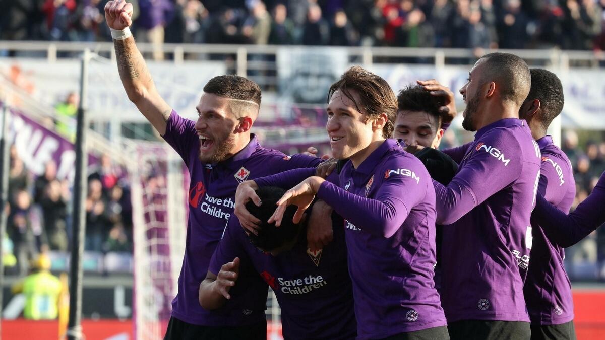 Fiorentina snatches 3-3 draw against Samp after dramatic end
