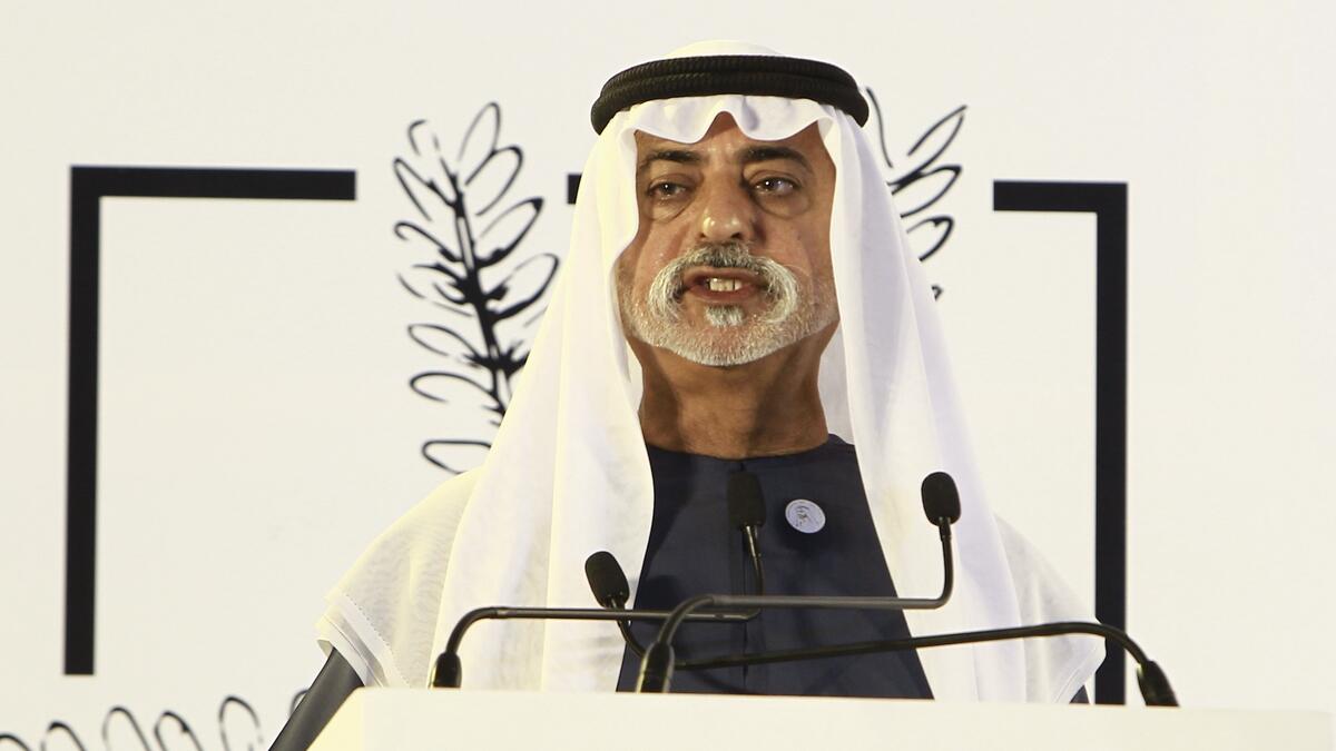 Sheikh Nahyan bin Mubarak Al Nahyan, Minister of Tolerance