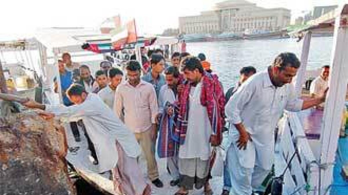 Sharjah Creek: Not a quay to board them