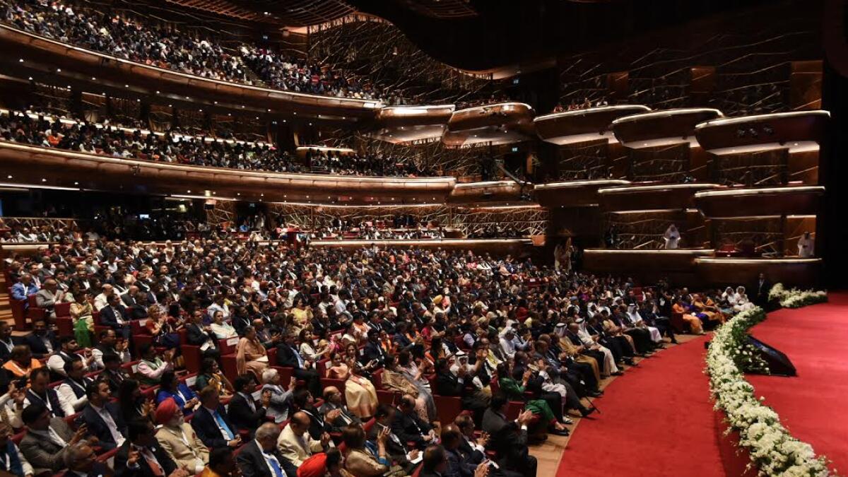 The audience at Dubai Opera.