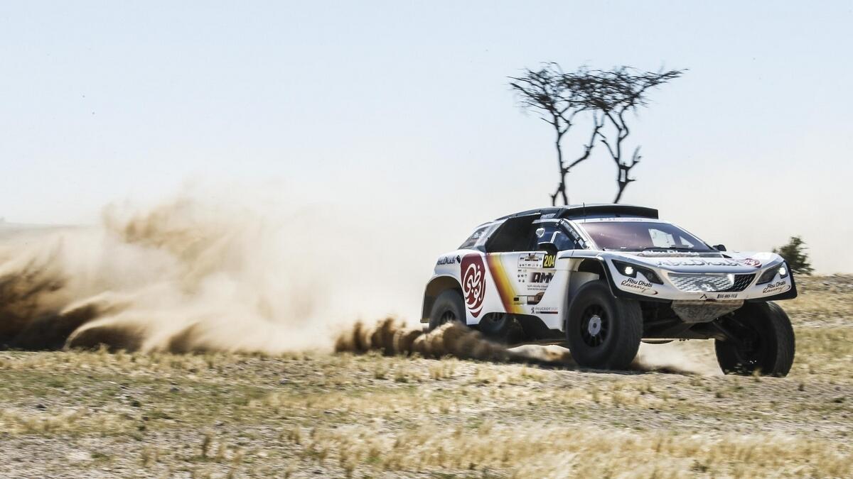 Qassimi storms to stage victory in Qatar rally