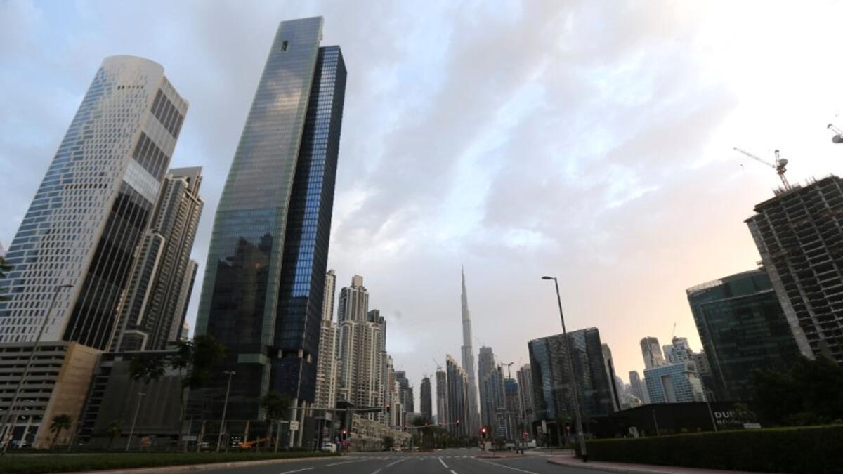 A general view of Business Bay area. Photo: Reuters