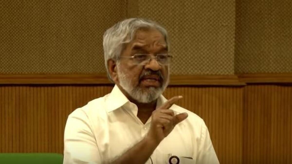 Chandradathan noted Isro’s work culture molding his way of life now.- YouTube screengrab
