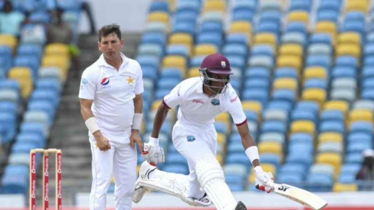Yasir Shah takes 10th Test five-for