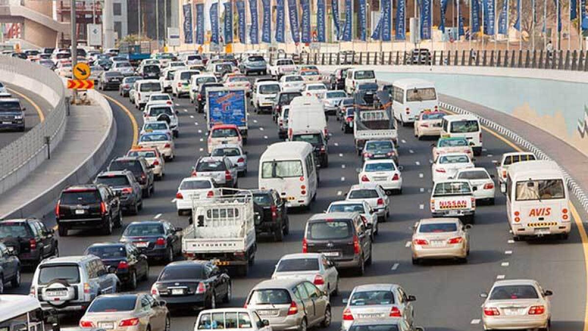 Alert: Driving towards Dubai airport? Heavy traffic after minor accident 