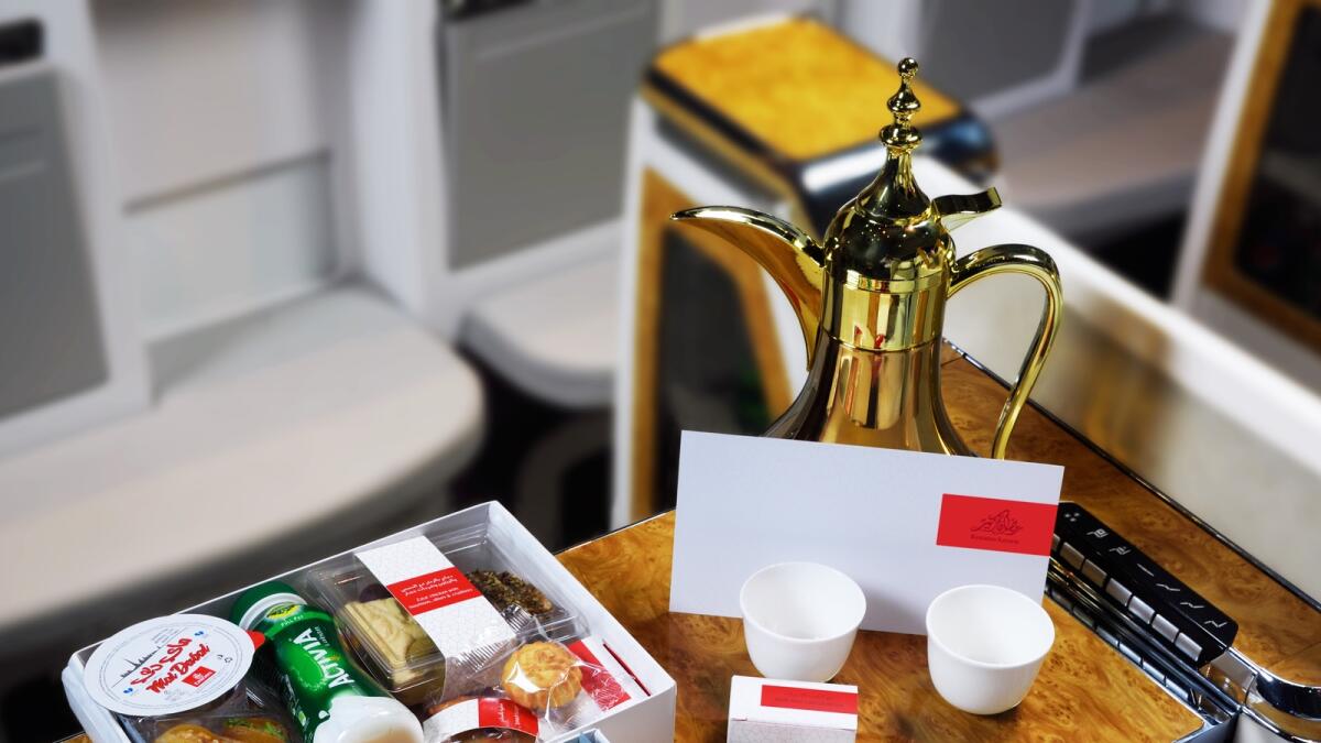 Redesigned Iftar boxes on Emirates flights during Ramadan