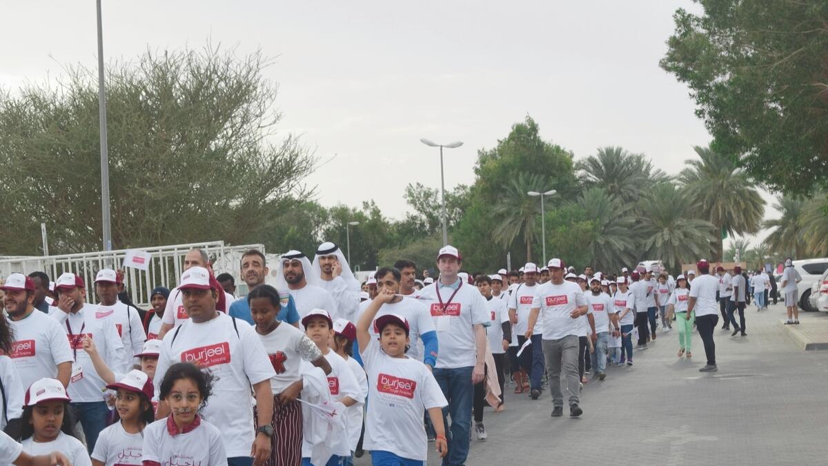 Hundreds of residents walk for healthy heart