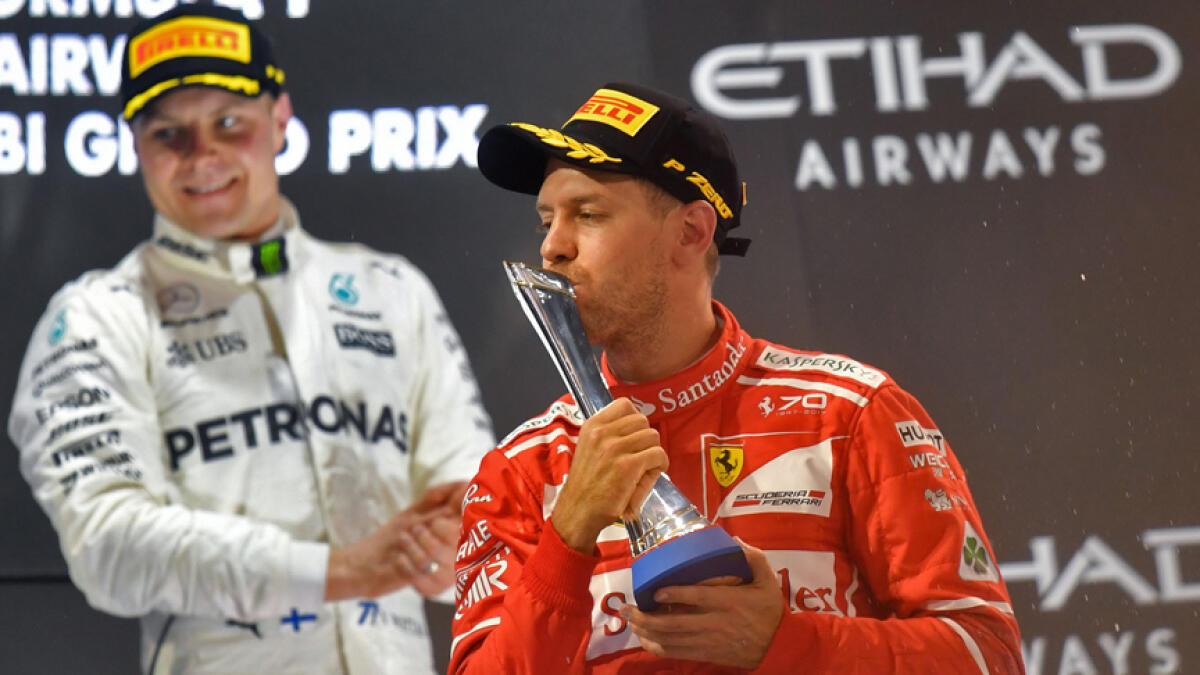 It was a lonely race for me, says Vettel