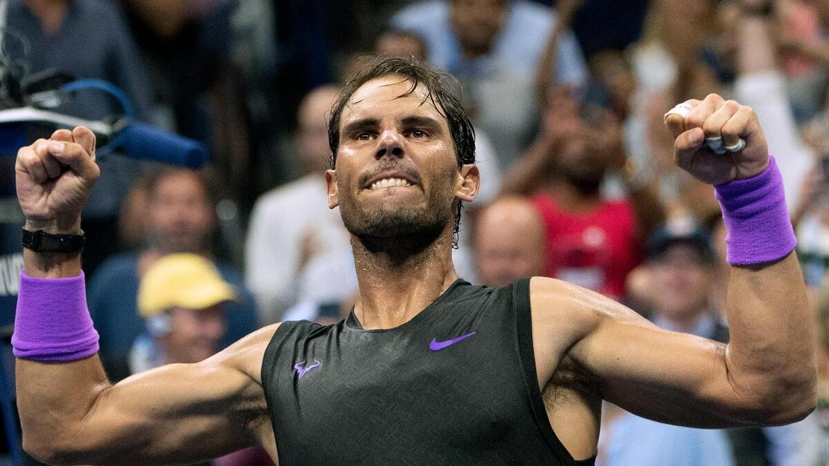 US Open: Nadal wins clash of former champions