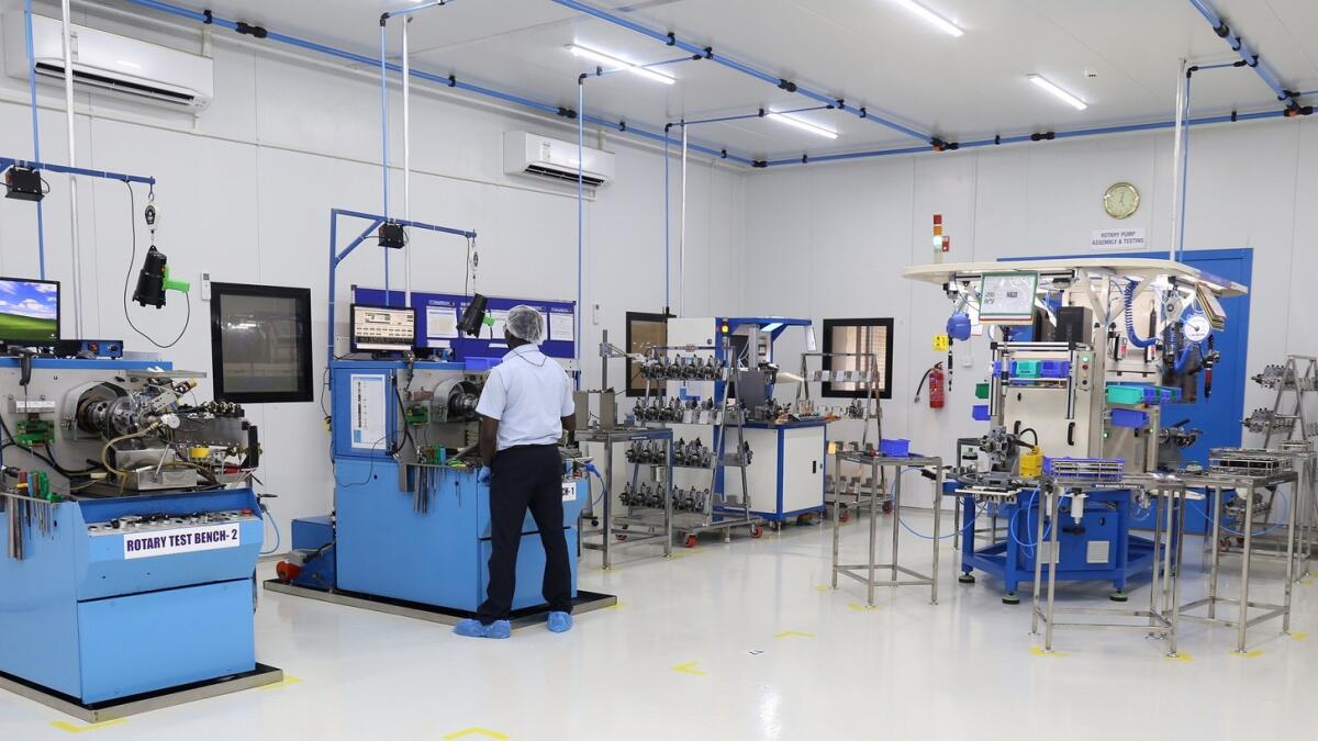 Stanadyne is the first fuel injection system developer to commence large-scale manufacturing operations in the Sharjah Airport International Free Zone and establish its presence in the region. — Supplied photo