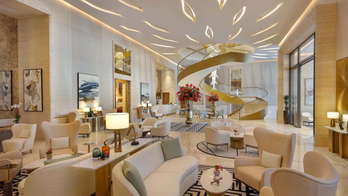 Heart of The Palm.  The Palm Jumeirah’s newest property, The St. Regis Dubai, has room rates starting at Dh675 per night. For a minimum stay of two nights, enjoy complimentary access to Dubai’s latest attraction, The View at The Palm too.