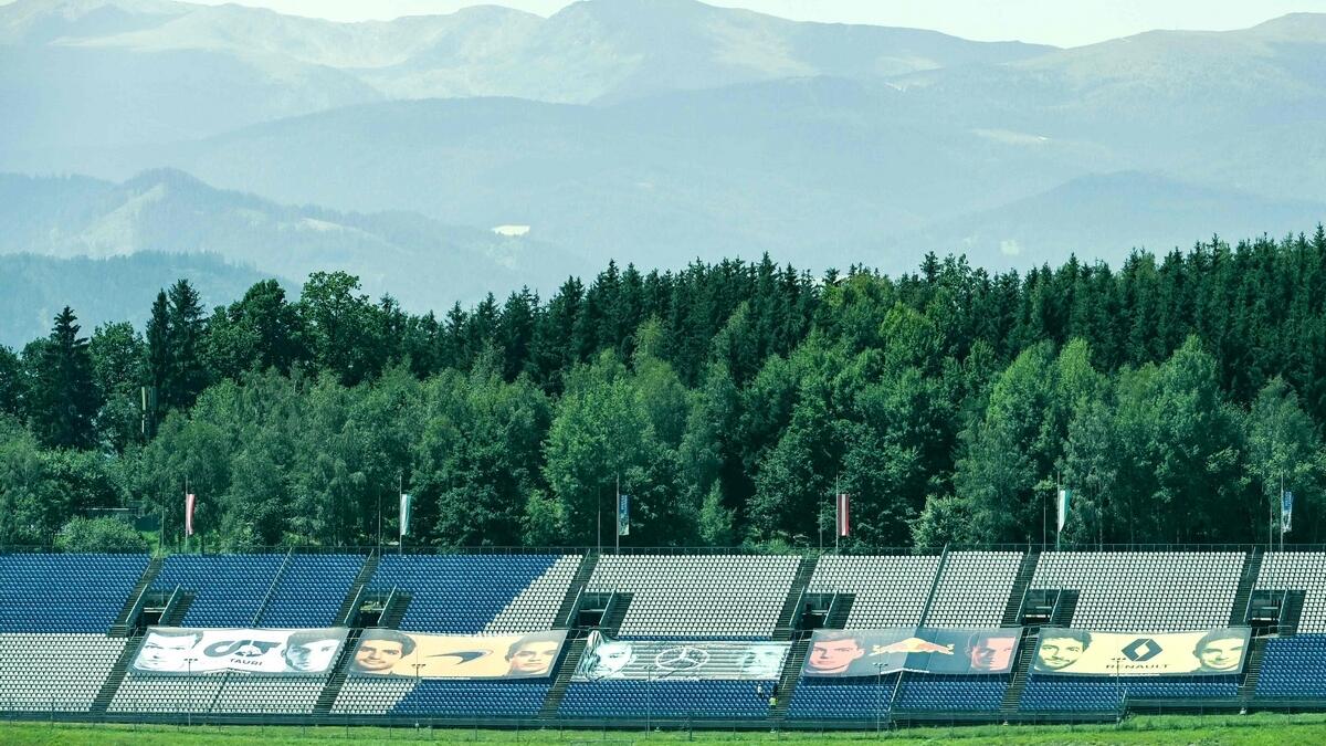 The F1 season started last weekend in Austria with no fans
