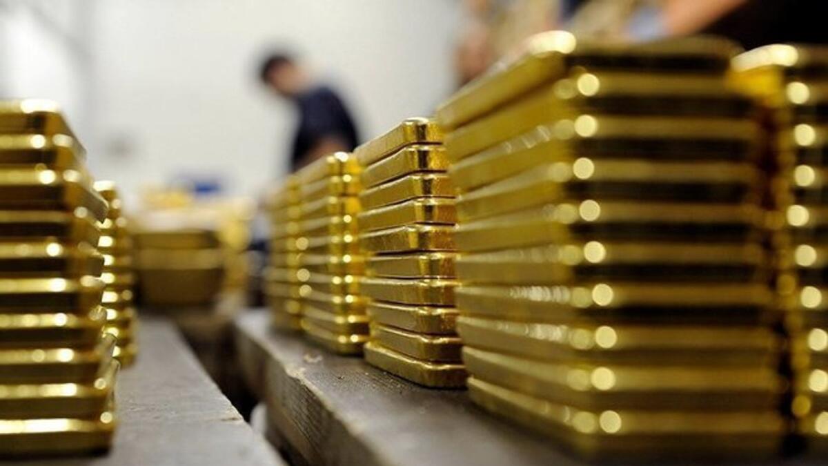 Gold prices are down over 13 per cent since scaling a near-record peak of $2,069.89 (Dh7,602.71) an ounce in March.