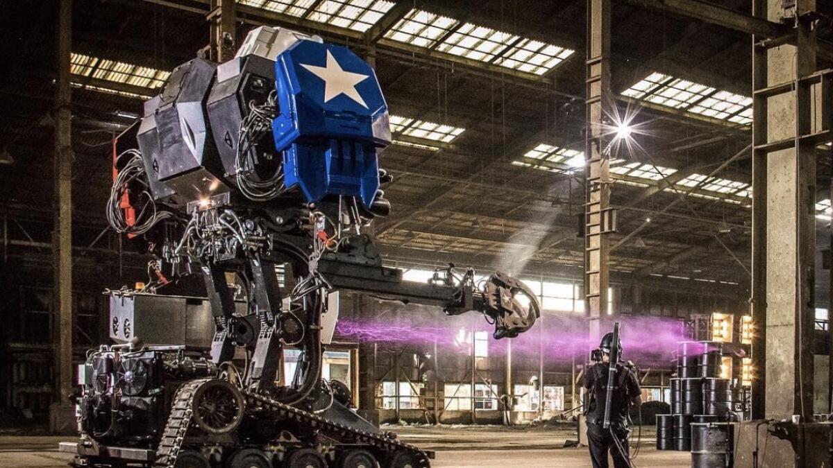 Video: Giant robots ready to fight it out in real life