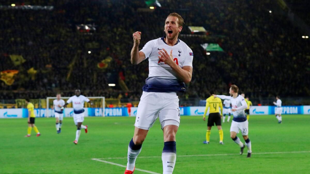 Tottenham striker Harry Kane. (Reuters)