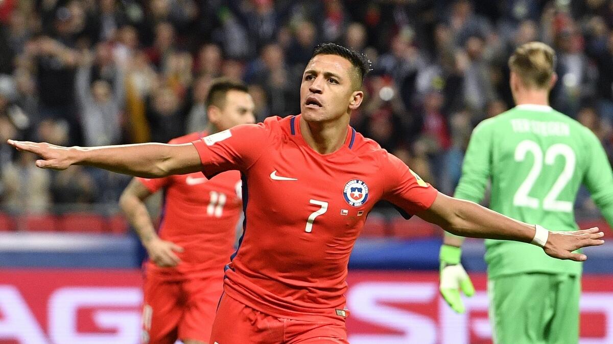 Sanchez avoids questions on Arsenal after Chile-Germany game