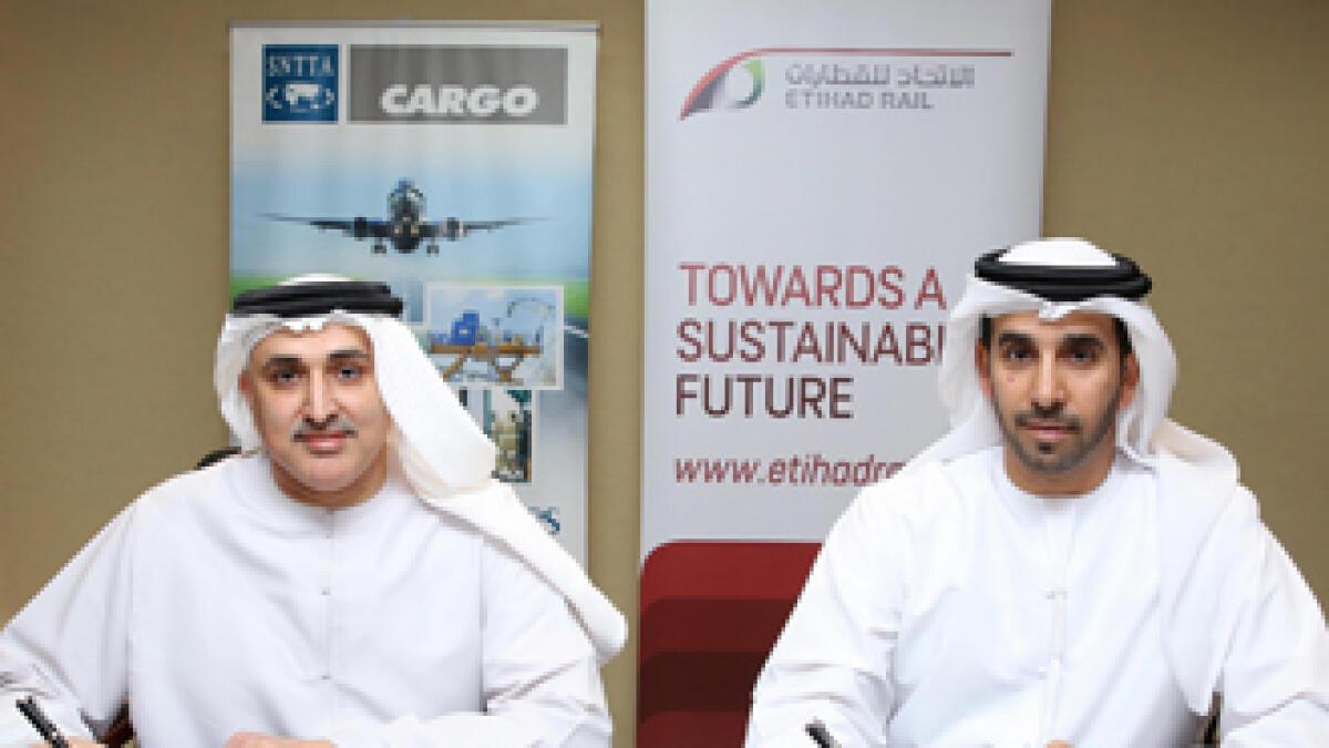 Etihad Rail signs agreement with SNTTA Cargo