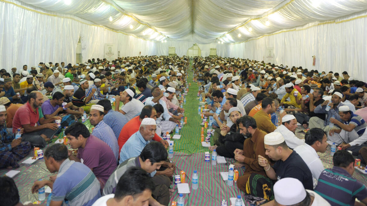 Beit Al Khair, contribute, 900,000, Iftar meals, Ramadan 