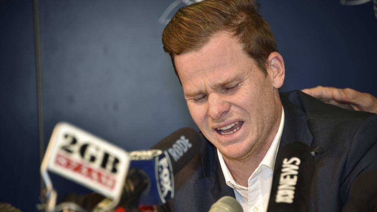 Smith cried for 4 days after ball-tampering scandal in South Africa