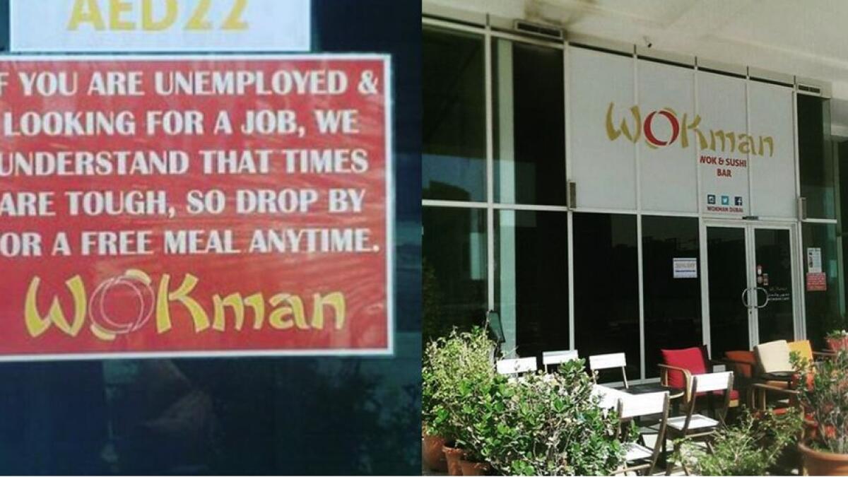 Are you unemployed? Enjoy free meal at this Dubai restaurant 