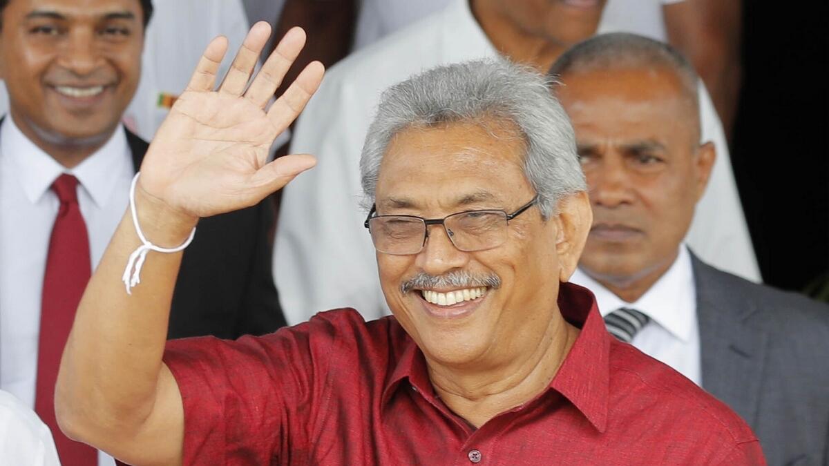 Sri Lankan President Gotabaya Rajapaksa announced that he is taking measures to form a new government. File photo