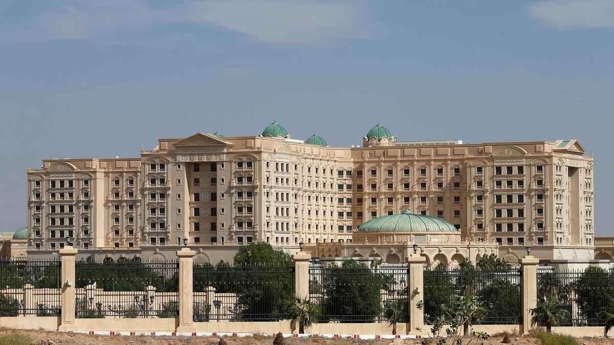 A view of the Ritz-Carlton hotel located in the diplomatic quarter of Riyadh, Saudi Arabia.- Reuters file photo