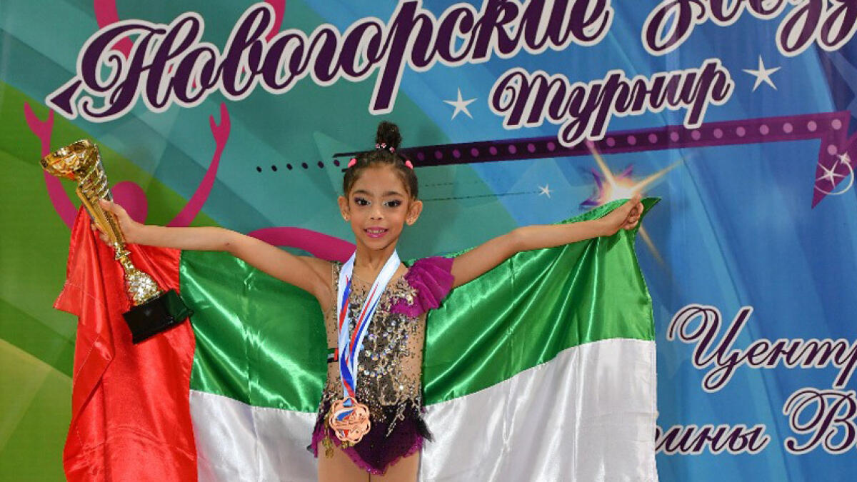 UAEs Lamia claims Rhythmic Gymnastics bronze in Russia