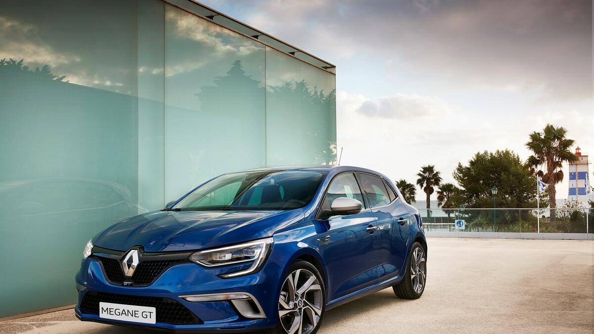 A review test drive in the Renault Megane GT in Dubai UAE
