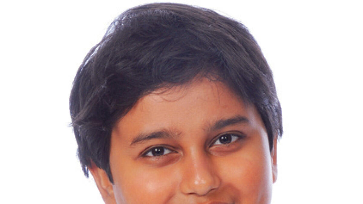 Pritvik Sinhadc, age 12, published author