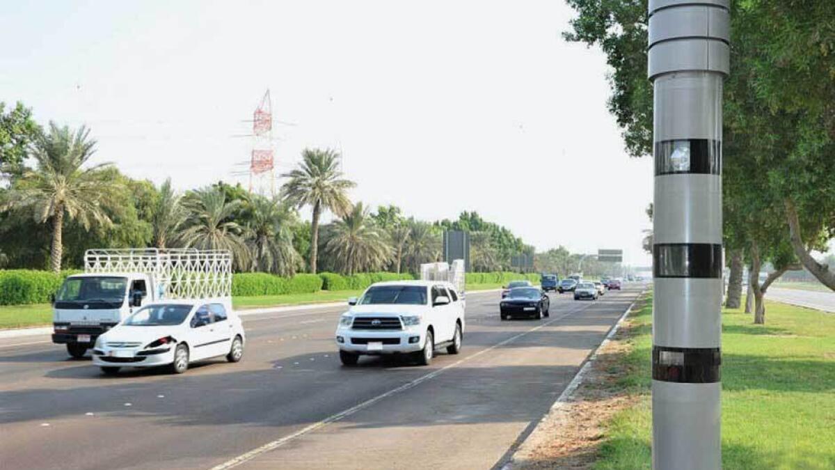 Dh500 fine warning under advanced Dubai traffic system