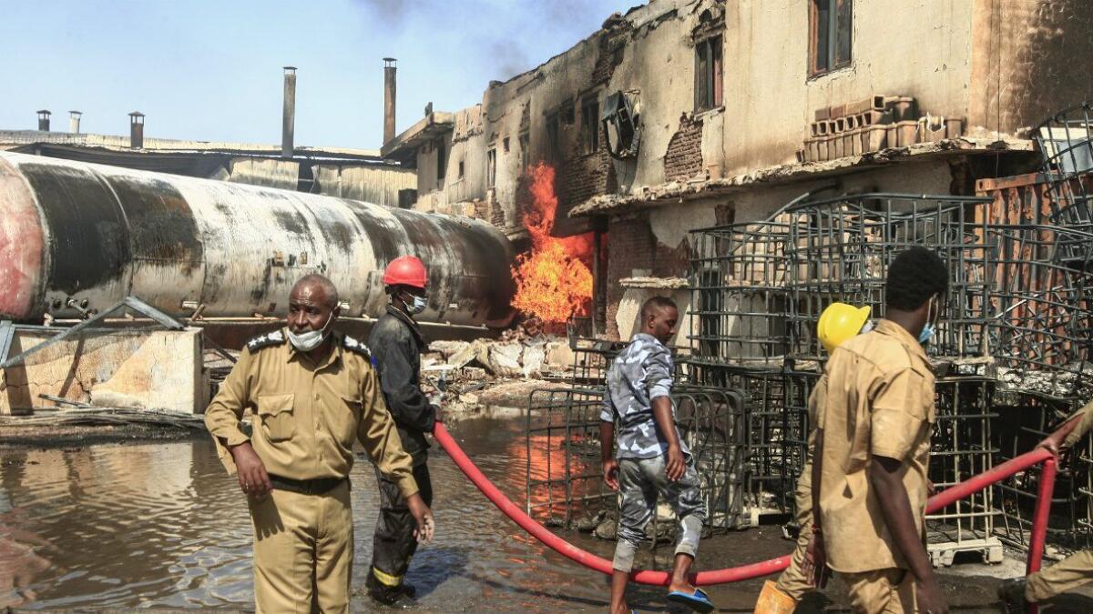 sudan blast, indian killed