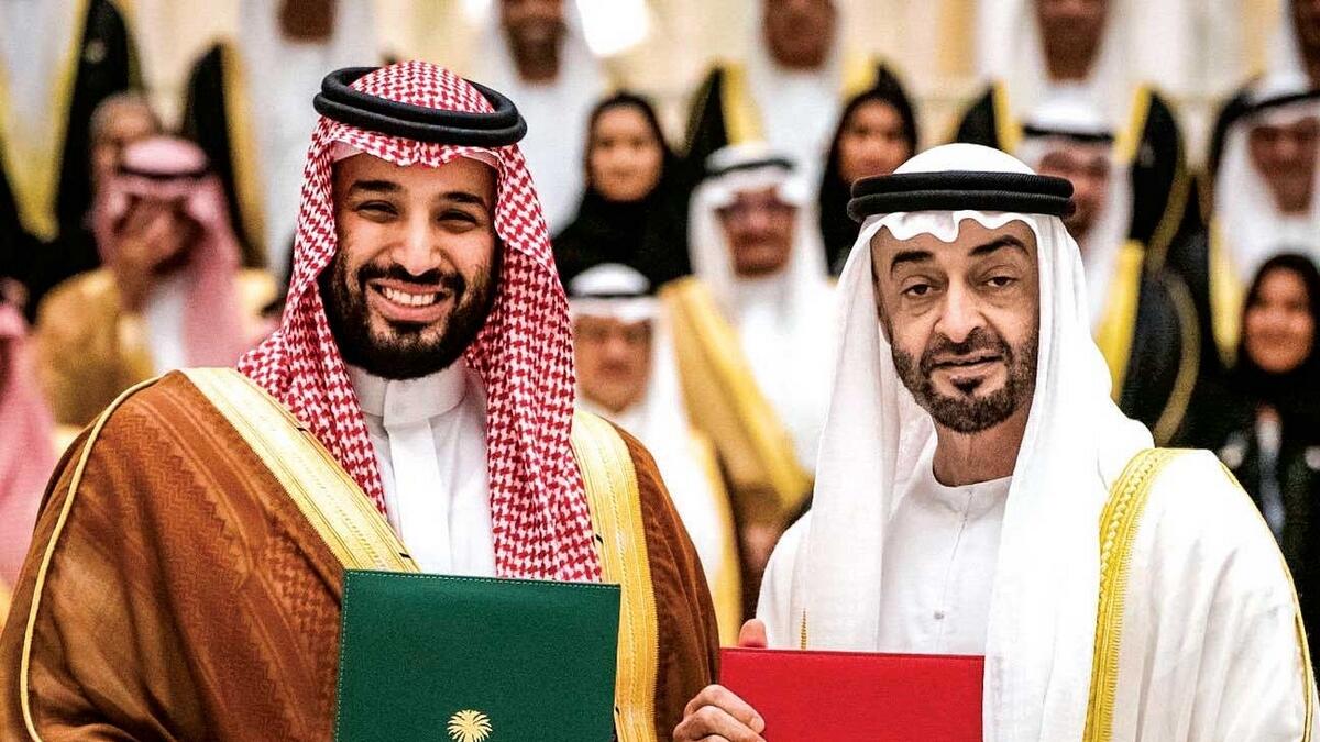 7 strategic accords, boost, UAE-Saudi, ties, Saudi Crown Prince, Saudi-Emirati Coordination Council 