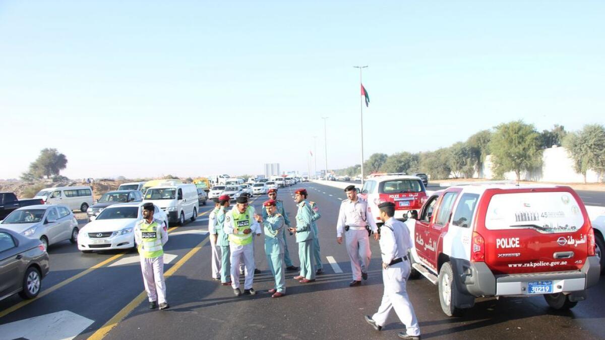 60-year old Indian killed in RAK 26-vehicle pile-up