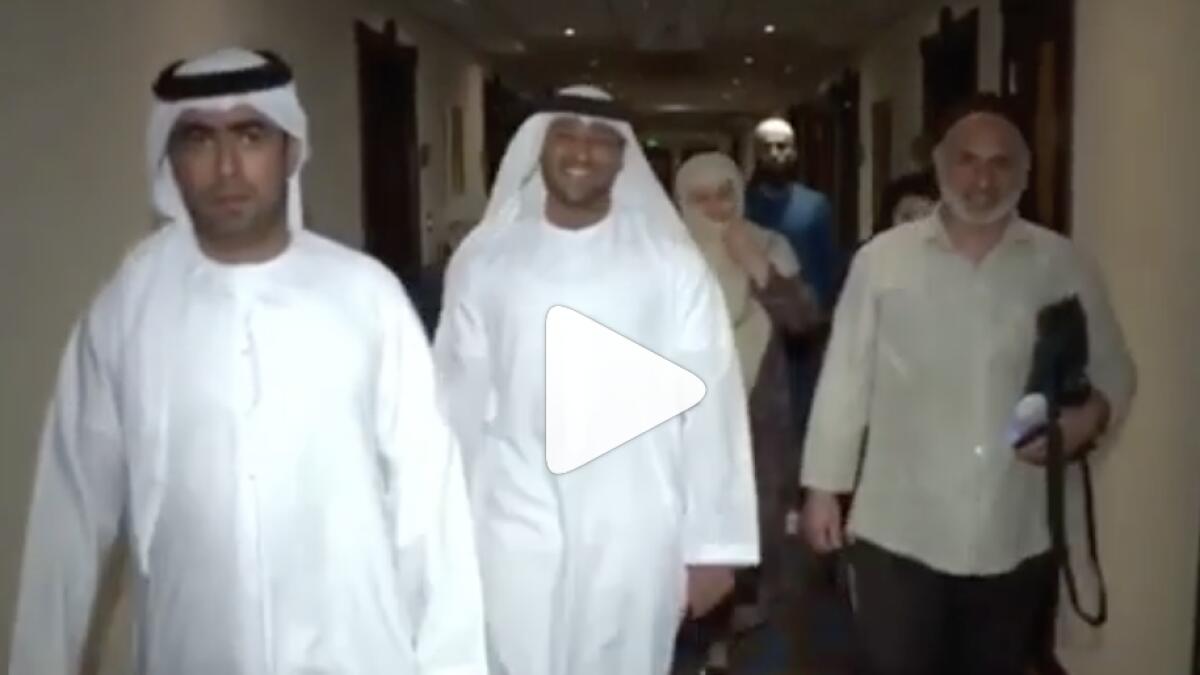 Video: Sharjah Police help Russian pilgrims get urgent Saudi visas