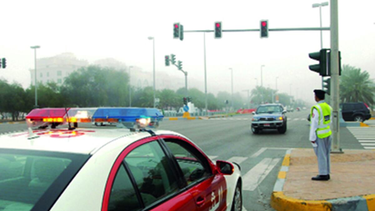 RAK police fine 4,769 drivers in seven days. — Supplied photo