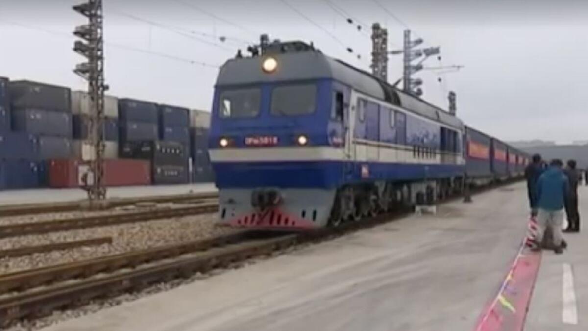 Watch: CPEC on track with first train from China to Pakistan
