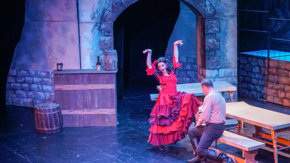 A performance of Carmen