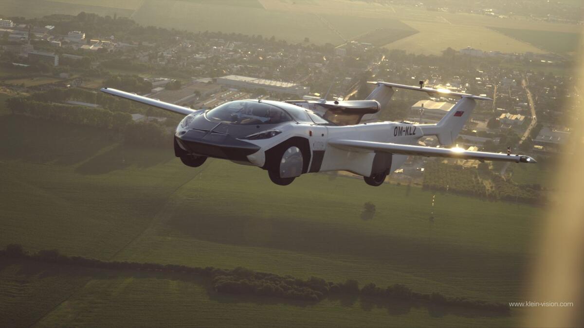 The AirCar successfully completed a 35-minute test flight in June.